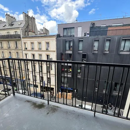 Aux Batignolles - Le Cocon Parisien - 28Mb Bis Lägenhet Paris
