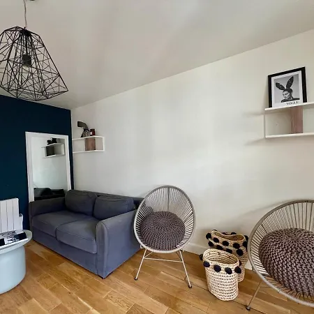 Aux Batignolles - Le Cocon Parisien - 28Mb Bis Lägenhet Paris